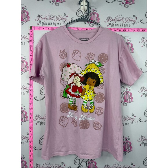 Strawberry Shortcake Tops - Strawberry Shortcake tshirt' Pink Besties Graphic Tee